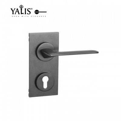 Commercial aluminum office glass key door lock for glass doors